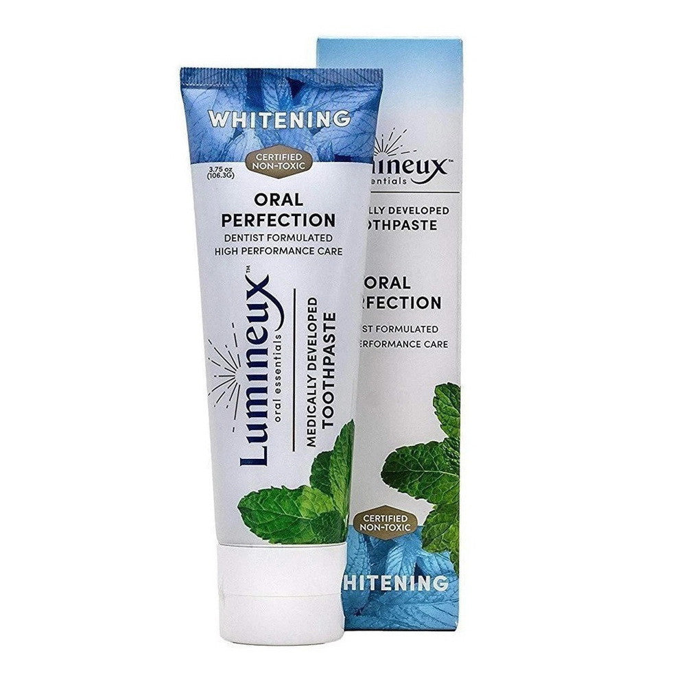 Lumineux Oral Essentials Fluoride Free Teeth Whitening Toothpaste, 3.75 Oz